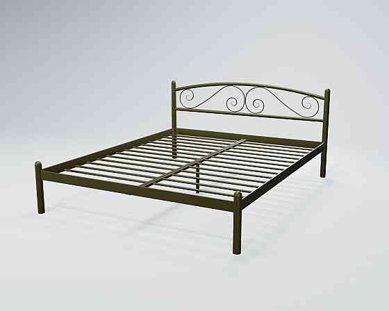 Кровать двухспальная ViolaDesign 120х200 оливковый Киев