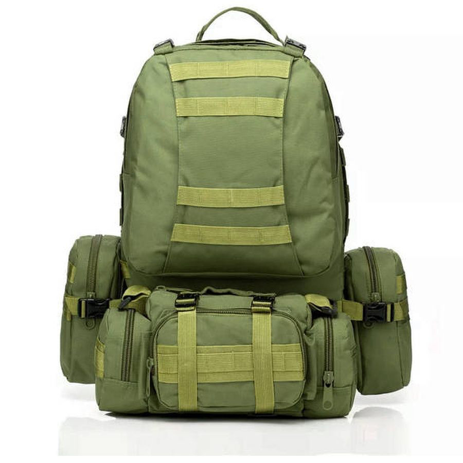 Службовий рюкзак для солдата ЗСУ 55л, Тактичний штурмовий рюкзак Військовий ЗСУ ZF-22 Івано-Франківськ - фото 5