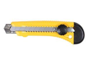 Ніж пластиковий 18мм гвинтовий замок 2 леза SIGMA Житомир - фото 1