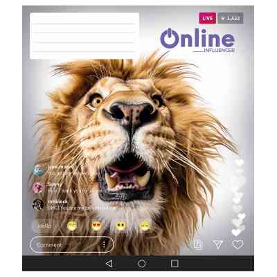 Зошит Школярик Online 36 аркушів лінія (036-3420L) Вінниця