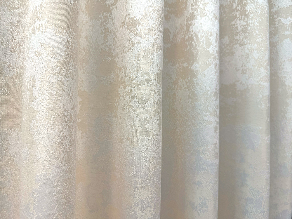 Комплект коротких штор VR-Textil Жакард Sultan YL № 1763ш Молочний 130х170 см 2 шт (35-0461) Київ - фото 8