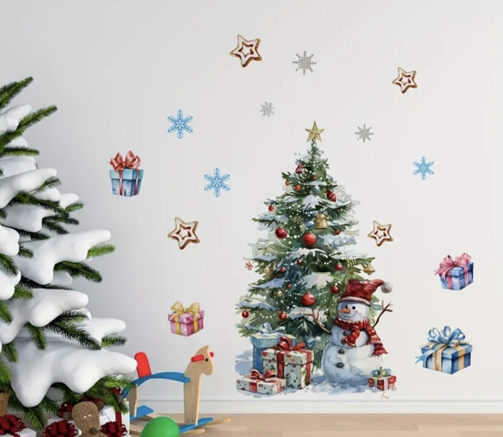 Новорічна наліпка 