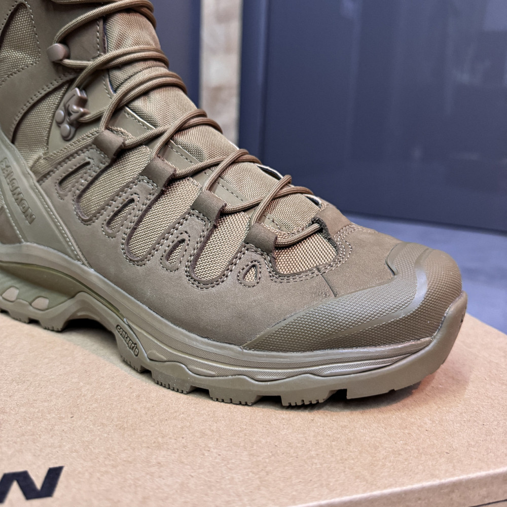 Берці тактичні Salomon QUEST 4D Forces 2 High GTX, р. 40 2/3 (7), колір Койот, GoreTex, берці армійські, (L47234200) Solmir Київ - фото 10