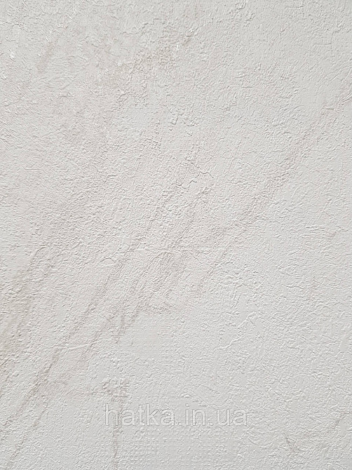 Шпалери вінілові на флізеліні AS creation Attico 1.06х10 під камінь мармур структурні білі зі сріблястим Київ - фото 1
