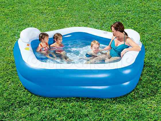 Басейн надувний дитячий Bestway 54153 213x206х69 см Київ