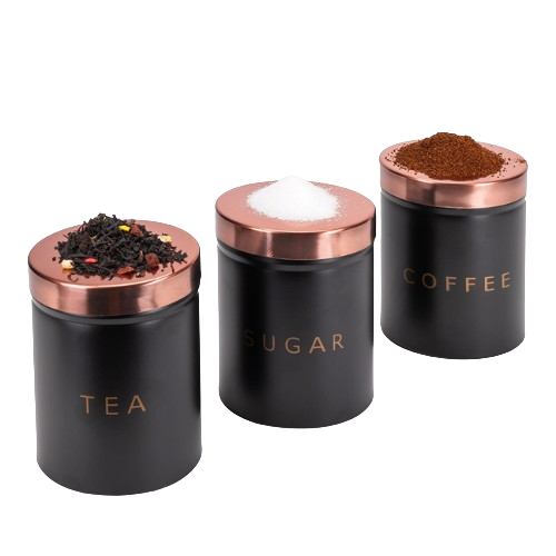 Набір ємностей для сипучих продуктів 3шт 9,5*12см KAMILLE 1128 Житомир - изображение 1