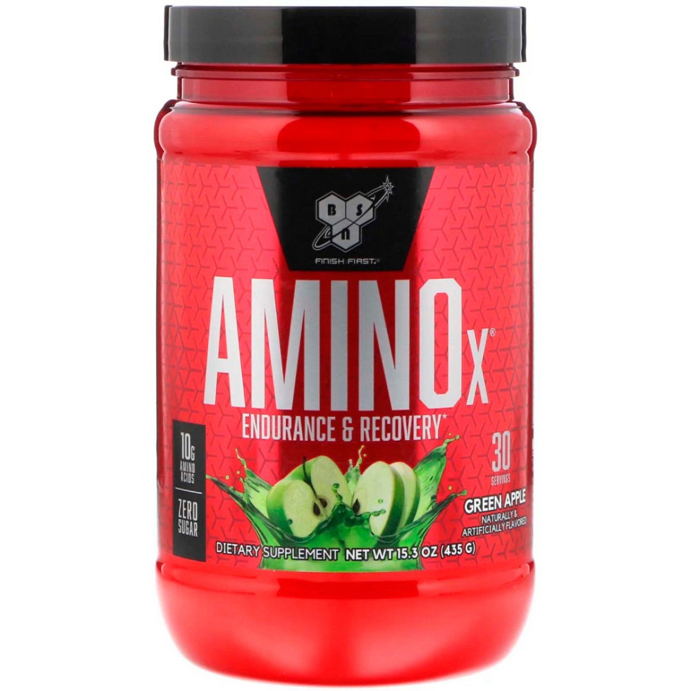 Амінокислоти Bsn Amino -X NEW!!! 435 g (Green Apple) EU Луцьк - фото 1