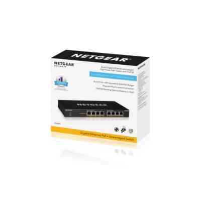Коммутатор сетевой Netgear GS308PP-100EUS Винница