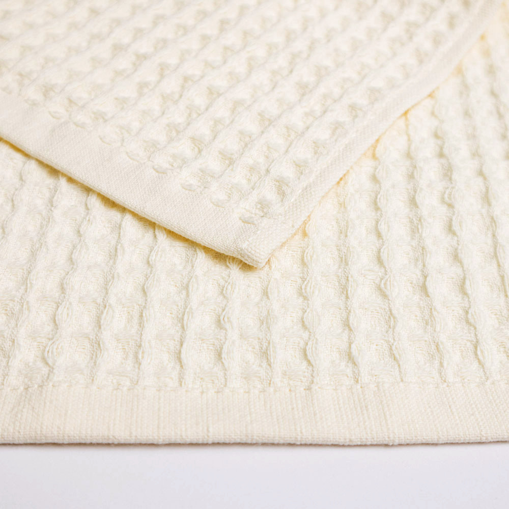 Вафельное полотенце для кухни YouStar 30х50см 260г/м2 (Ванильный) Сумы - изображение 2