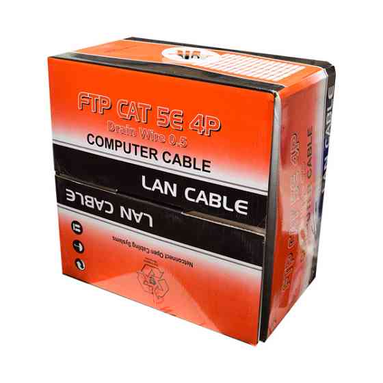 FTP 4*2*0.5-CU кат.5е (FTP мідь внутрішній) бухта 305м Київ