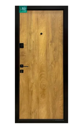 Двері вхідні Міністерство дверей ПБ-262 Зріз коньячний / Зріз медовий 860х2050 мм Київ