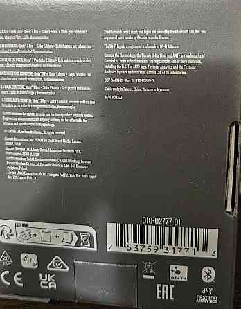 Смарт-Часи Garmin Fenix 7 Pro Solar. Київ