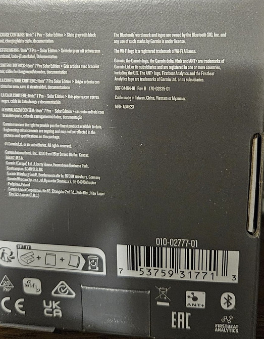 Смарт-Часи Garmin Fenix 7 Pro Solar. Київ - фото 2