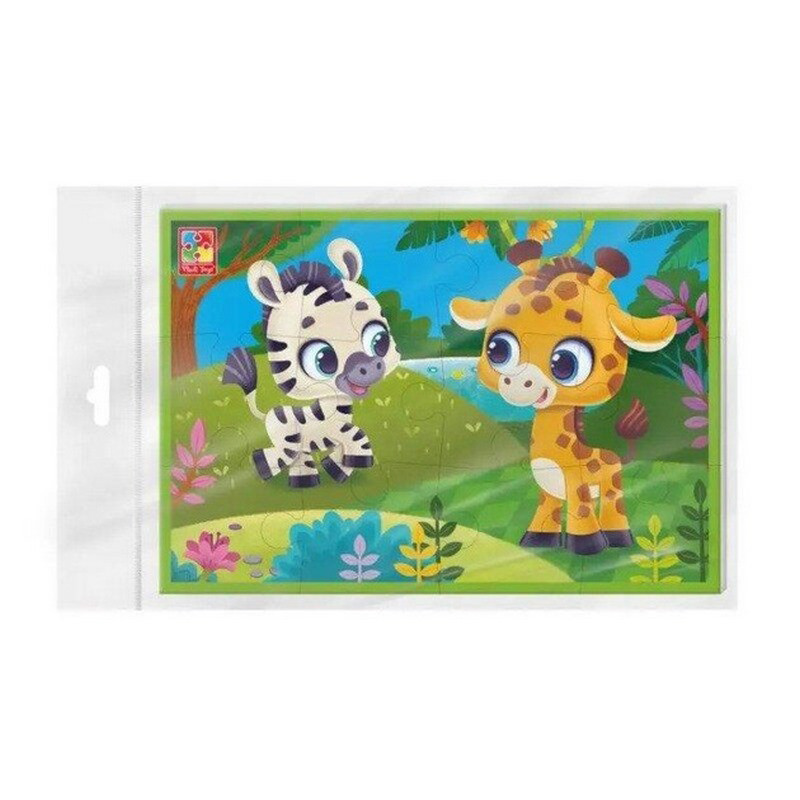 Детские развивающие мягкие пазлы 