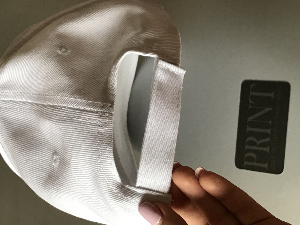 Белая хлопковая Кепка\Бейсболка с АЛМАЗОМ Черновцы - изображение 6