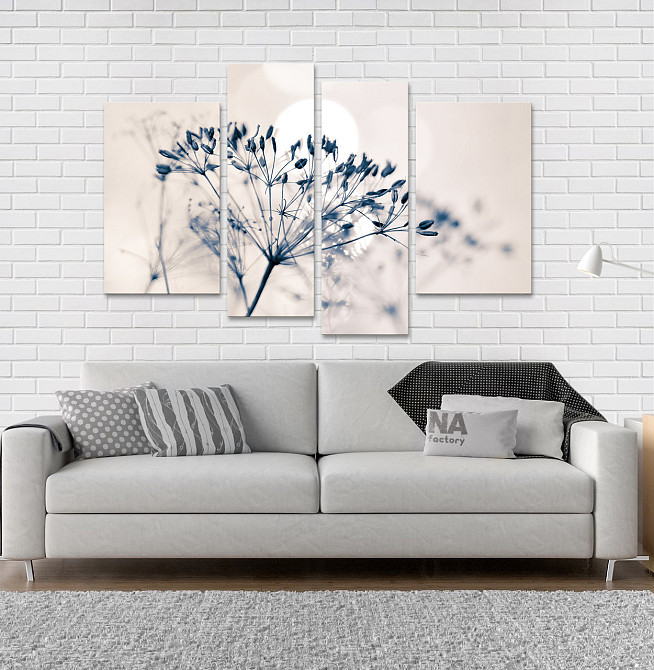 Модульна картина Квітка Мінімалізм Art-131_4 Київ - фото 2