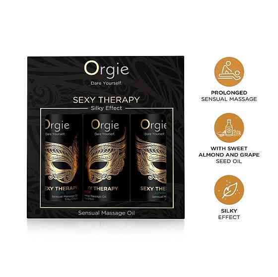 Набір масажних олій Orgie – Sexy Therapy Mini Size Collection (3х30 мл) Sex Aura Київ