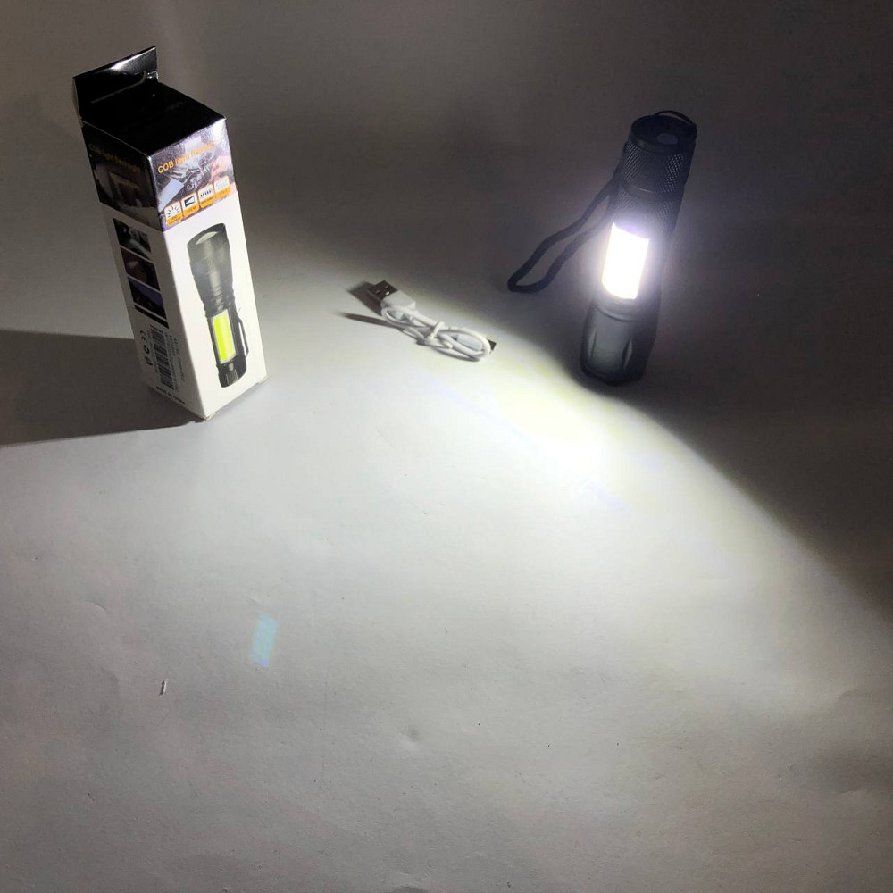 Профессиональный тактический фонарик PLD, Портативный светодиодный фонарь с зарядкой ZN-19 Ивано-Франковск - изображение 6