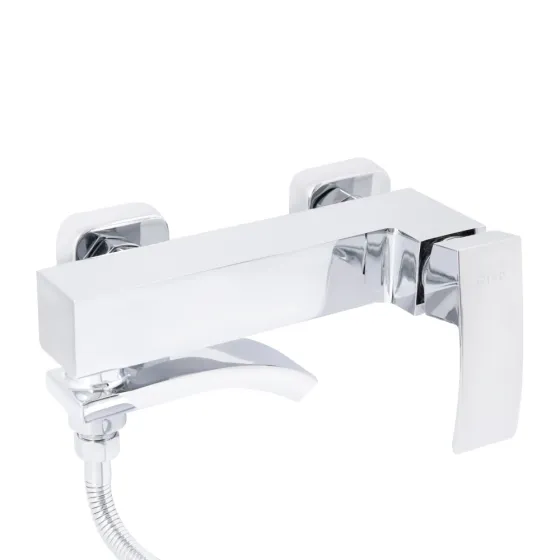 Смеситель для ванны Qtap Swan Cascada c душевым гарнитуром QTSWA260CRM45565 Chrome Киев