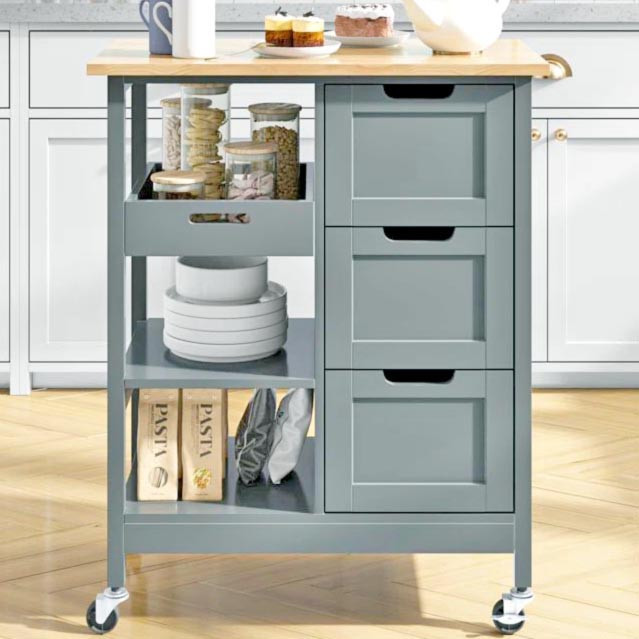 Стіл-візок "Нокрос" маренго-бланже Миколаїв - фото 1