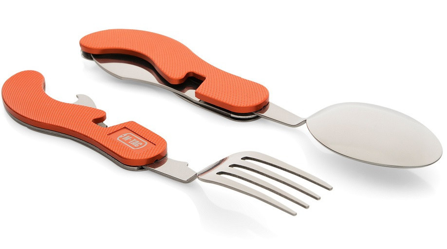 Багатофункціональний складаний Мультитул (Вилка ,Ложка ,Ніж ,Відкривалка) 4в1 M-Tac (60012035) Нержавіюча сталь Нововолинськ - фото 9