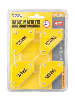 MASTERTOOL Набір магнітів для зварювання MASTERTOOL 4 кг 45°/90°/135° 4 шт 81-0204 Киев