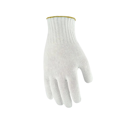Рукавички 4218 трикотаж з малюнком ПВХ клас 10 білий Універсал ДКГ Житомир - фото 3