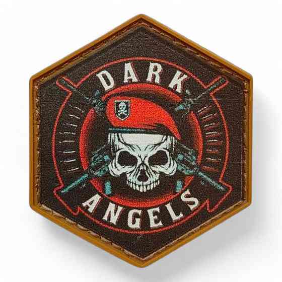 Патч / шеврон "Dark Angels" Запоріжжя