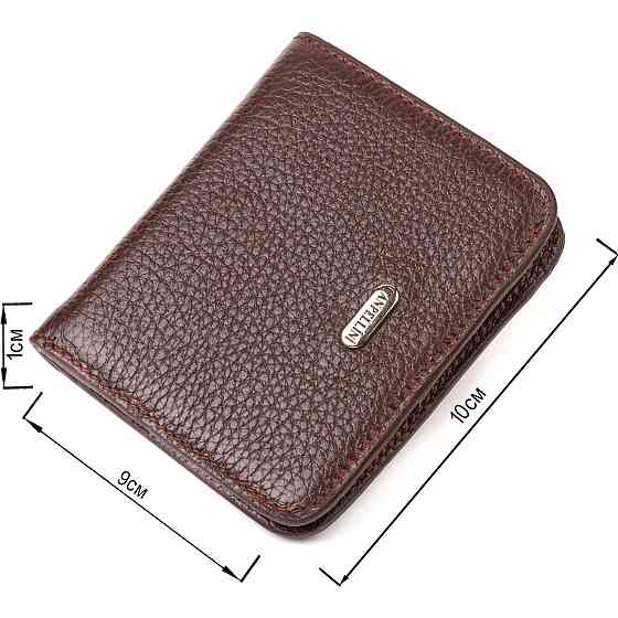 Гаманець для жінок невеликого розміру з натуральної шкіри CANPELLINI 21798 Коричневий Київ