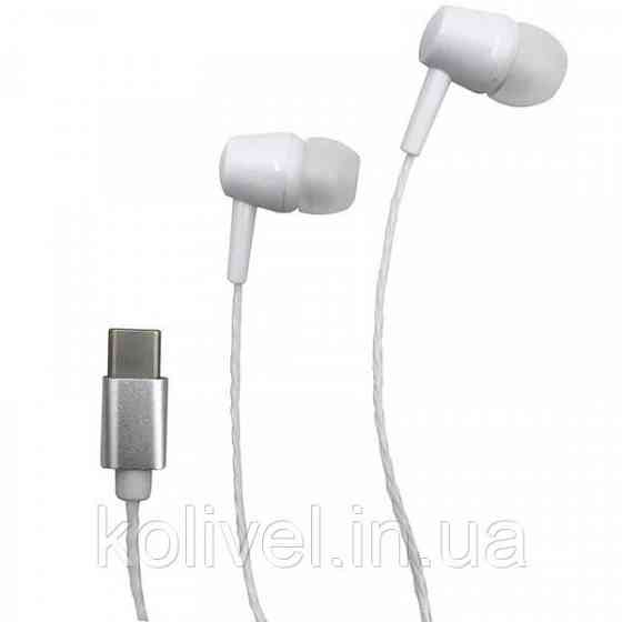 Навушники з мікрофоном Media-Tech Magicsound USB-C White (MT3600W) Киев