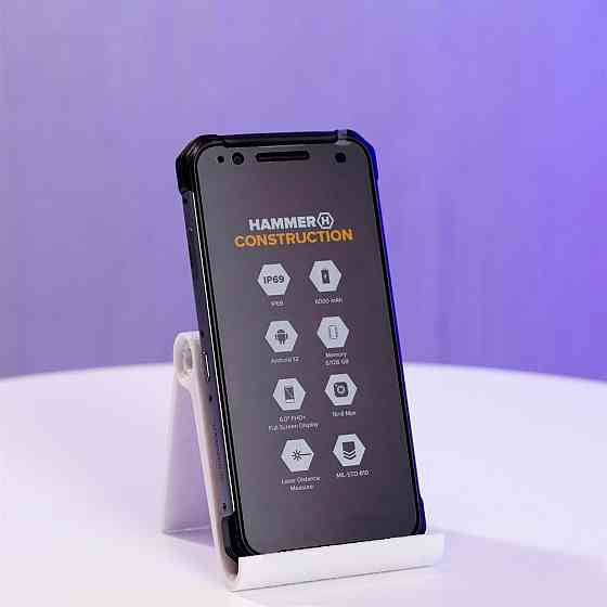 Смартфон myPhone Hammer Construction 6/128GB Silver (5902983620365) ( 20353 ) Харьков