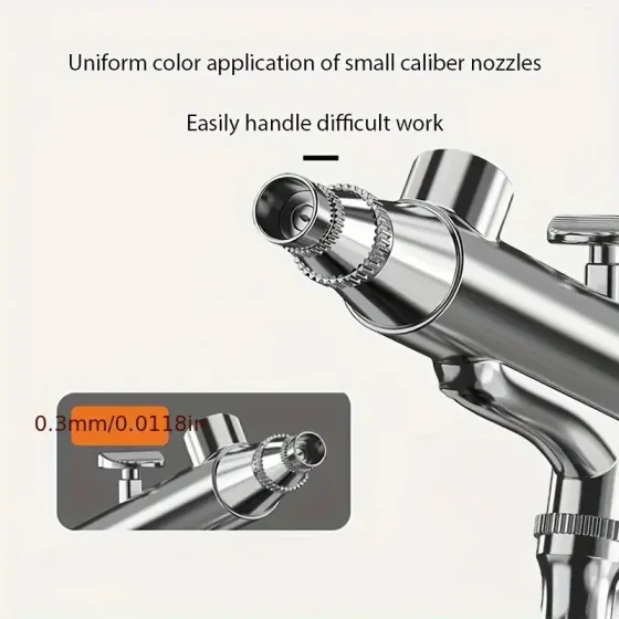 Аккумуляторный аэрограф для маникюра и татуировки Киев