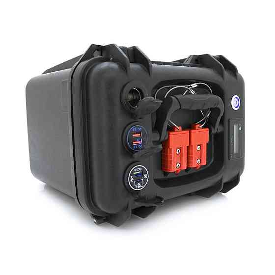 Литий-железо-фосфатный аккумулятор LiFePO4 12.8V 100AH (4S1P/BMS-50A), (395х230х175), 9,5кг, до 3000 циклов Киев