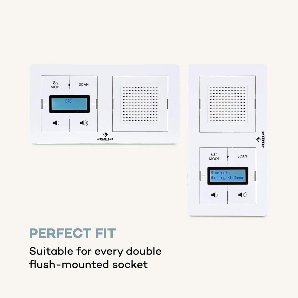 Уценка Радио Auna DigiPlug UP функция Bluetooth радиотюнер DAB+/FM ЖК-дисплей 1.7 дюйма мощность 1.5 Вт из Германии Днепр - изображение 4
