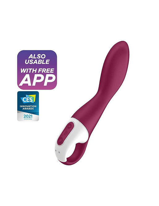 Смарт вібратор точки G Satisfyer Heated Thrill з функцією підігріву Sex Aura Київ - фото 1