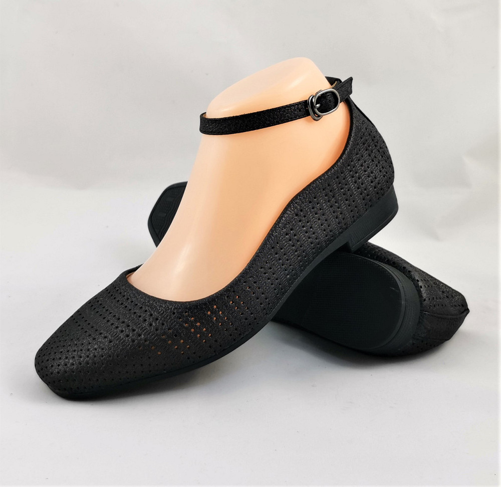 . Жіночі Балетки Чорні Мокасини Туфлі (розміри: 36,39) — 80-7 Дніпро - фото 3