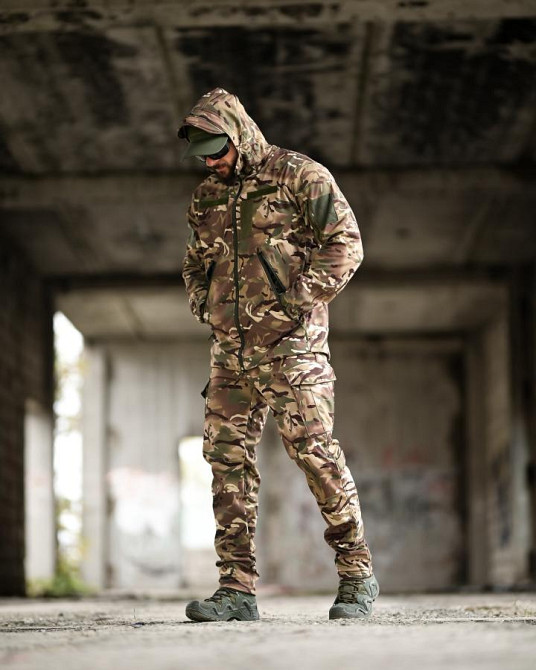 Демисезонный тактический костюм софтшел DEMENTIOZ мультикам ВТ6842 Одесса - изображение 13