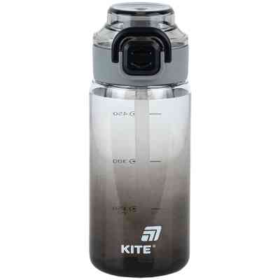 Поильник-непроливайка Kite 600 мл, чорна (K25-1212-1) Винница