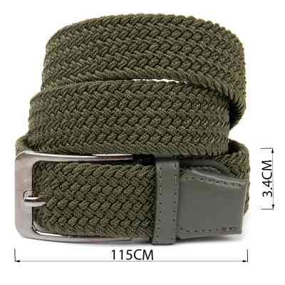 Ремень Vintage Текстильный мужской Оливковый (20527) Винница