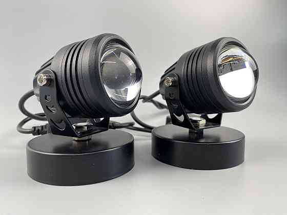 Фари-лінзи LED протитуманні (комплект 2 шт.), 1 фара — 26W реальних ватів, 2 шт. — 52W реальних, 3 дроти Мукачево