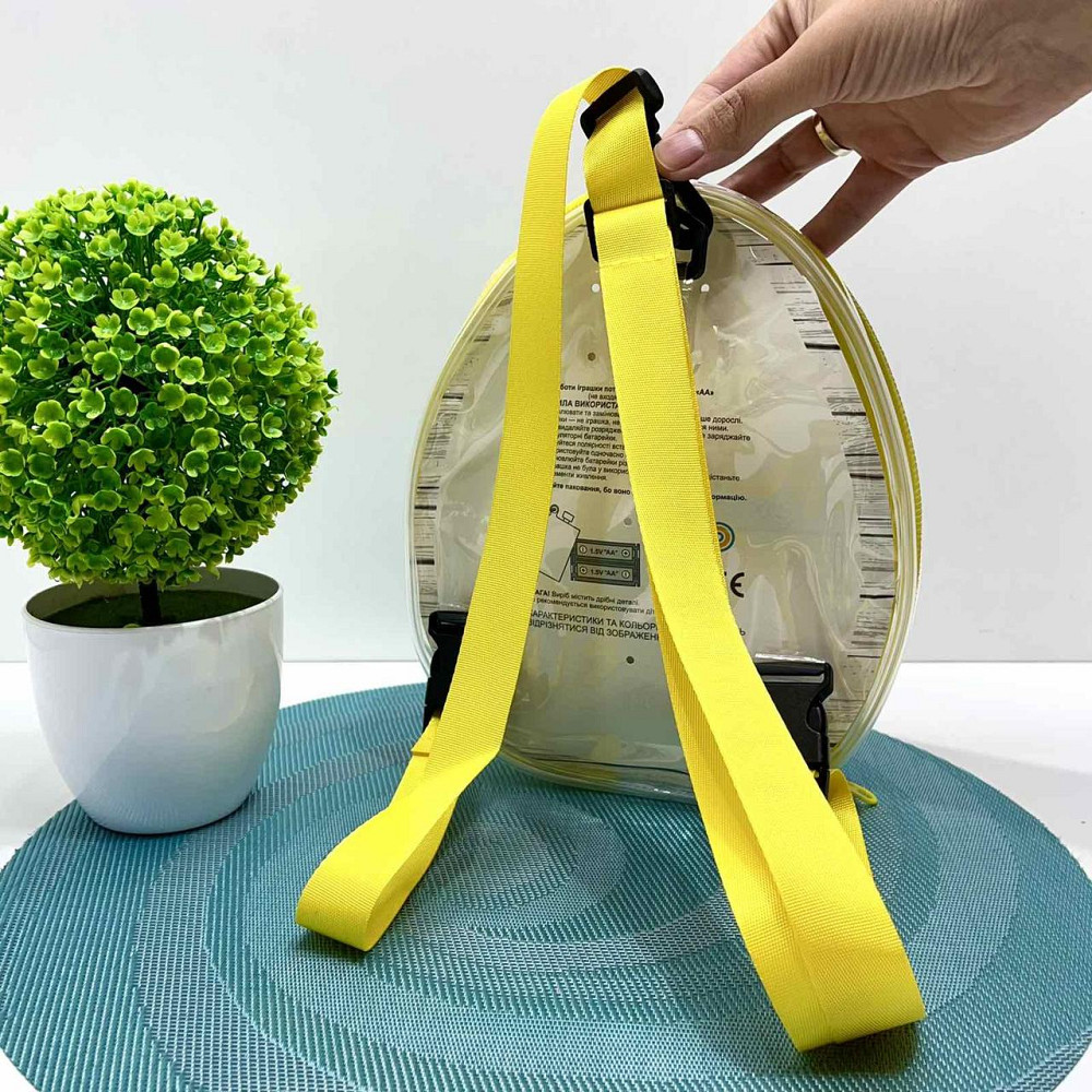 Кролик інтерактивний у рюкзаку Білий (777-23A) Чернигов - изображение 9