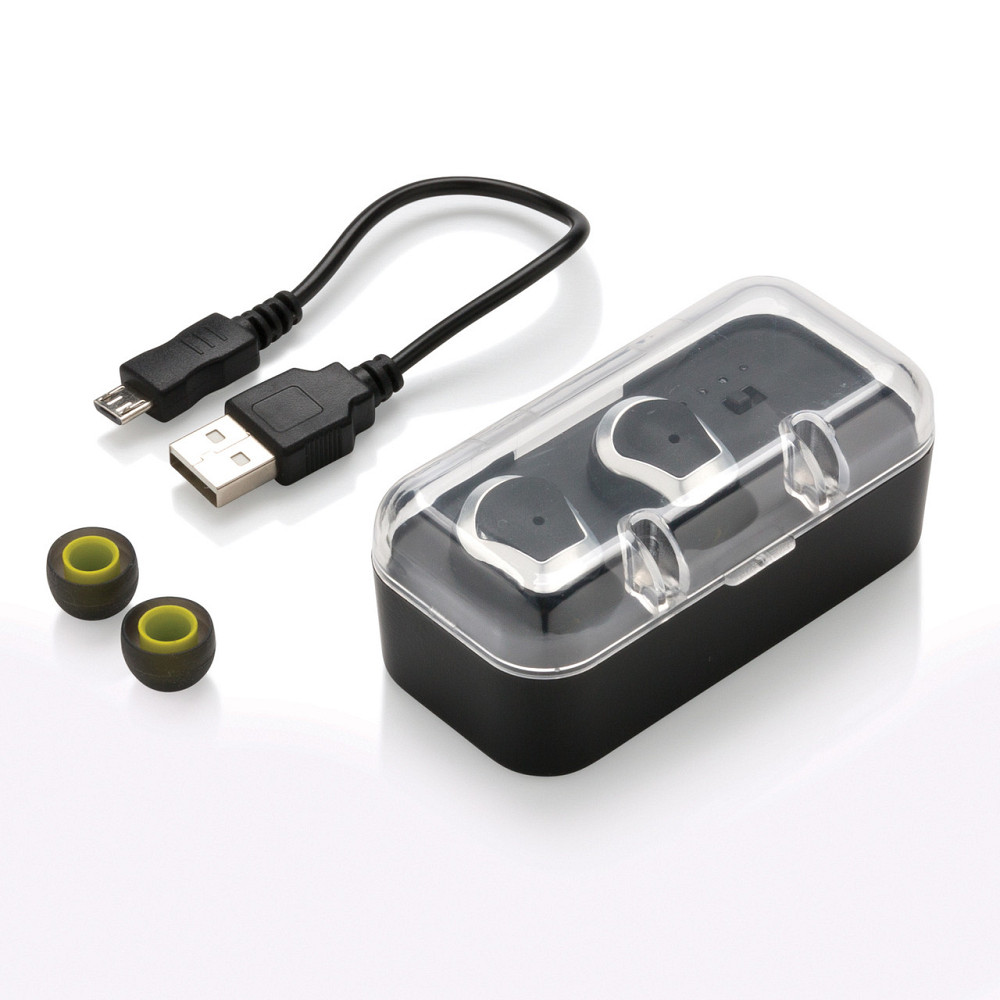 Наушники двойные беспроводные с футляром для переноски Ровно - изображение 6