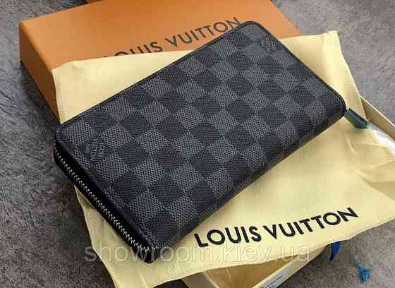 Жіночий гаманець Louis Vuitton (60017) grey Київ