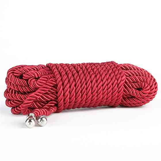 Мотузка - Rebellion Reign Red Bondage Rope, 10 м Sex Aura Київ