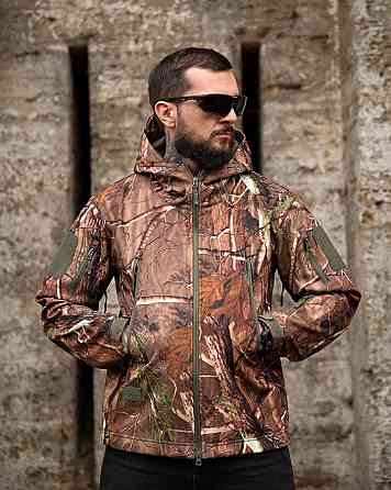 Демісезонна куртка Softshell Silver knight wood ПП7995 Одеса