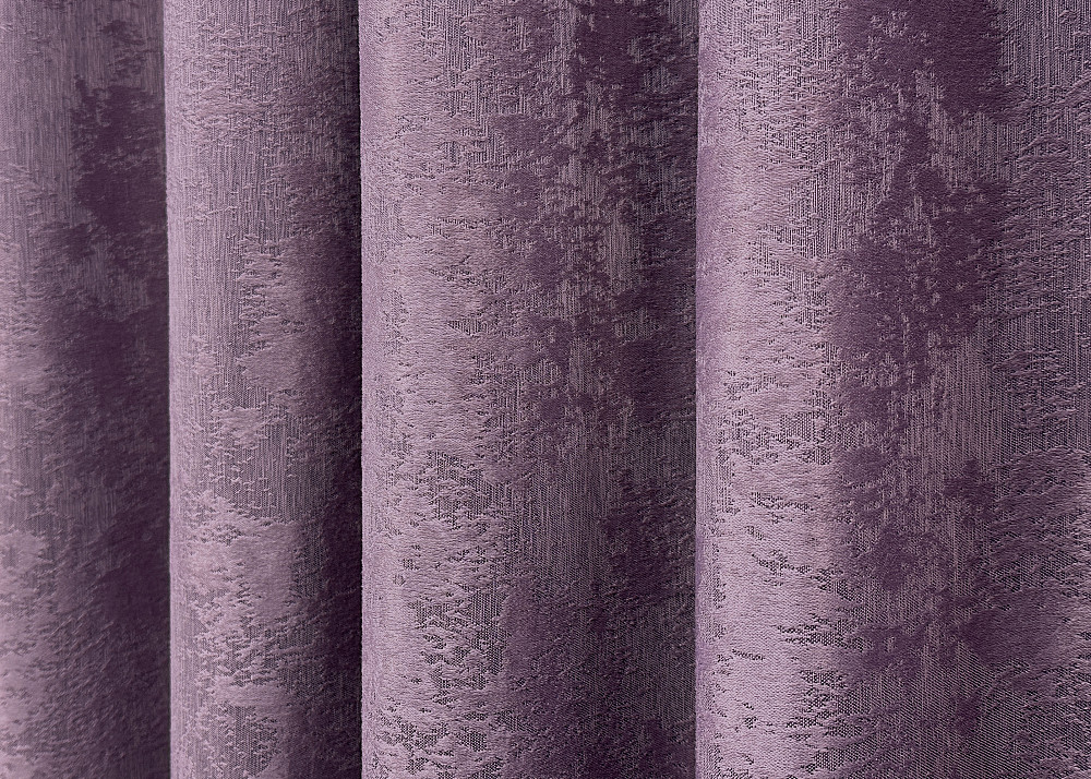 Комплект готових штор VR-Textil Жакард Sultan XO № 1145ш Фіолетовий 100х290 см 2 шт (31-0076) Київ - фото 7