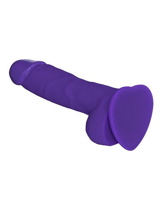 Реалистичный фаллоимитатор Strap-On-Me SOFT REALISTIC DILDO Violet - Size XL Sex Aura Киев - изображение 3