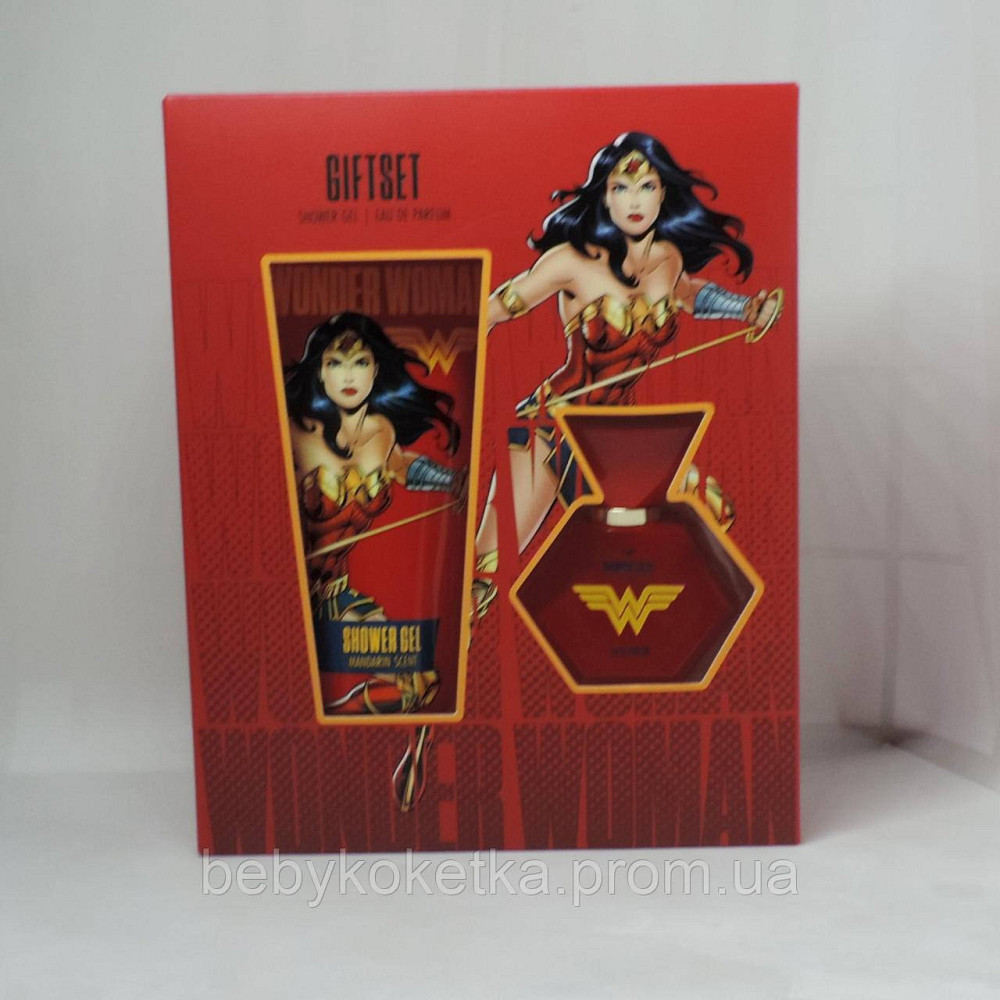 Дитячий набір гель для душа та туалетна вода DC Comics Wonder Woman Львів - фото 1