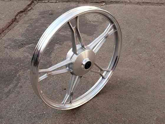 Диск колеса 1,4*17 (перед, барабан) (легкосплавний) мопед Дельта-2 Мукачево