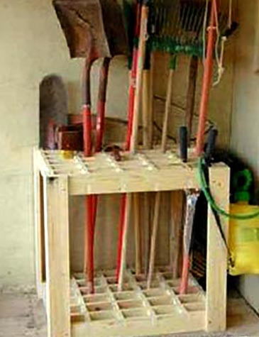 Органайзер для садового инвентаря 